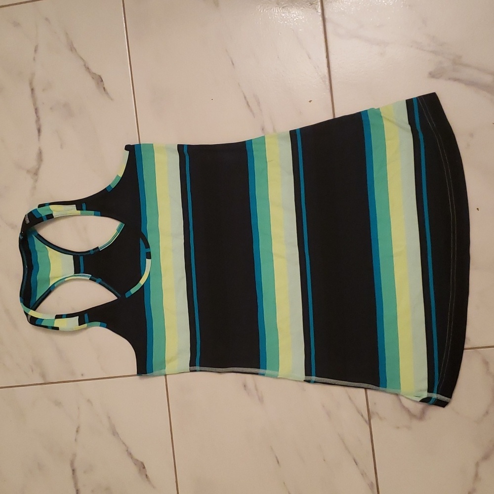 Lululumon Striped Racerback Tank